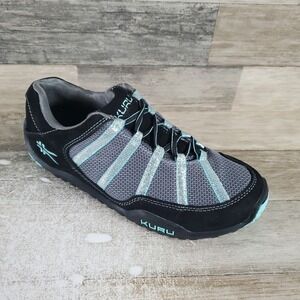 Kuru Chicane Womens Shoes Sz 11 W Running Black Delirium Mesh Slip On Sneakers